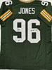 SEAN JONES SIGNED CUSTOM REPLICA PACKERS GREEN JERSEY - BAS