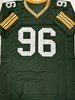 SEAN JONES SIGNED CUSTOM REPLICA PACKERS GREEN JERSEY - BAS