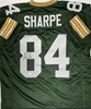 STERLING SHARPE SIGNED REPLICA GREEN JERSEY - GREEN BAY PACKERS - JSA