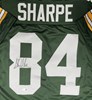 STERLING SHARPE SIGNED REPLICA GREEN JERSEY - GREEN BAY PACKERS - JSA
