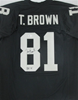 TIM BROWN SIGNED REPLICA JERSEY - LAS VEGAS RAIDERS - BAS