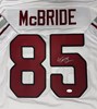 TREY MCBRIDE SIGNED REPLICA WHITE JERSEY - ARIZONA CARDINALS - BAS