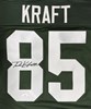 TUCKER KRAFT SIGNED CUSTOM REPLICA PACKERS GREEN JERSEY - JSA