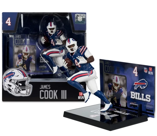 JAMES COOK MCFARLANE FIGURE - BUFFALO BILLS NFL