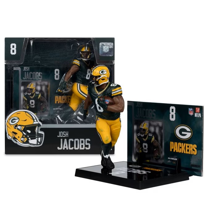 JOSH JACOBS MCFARLANE - GREEN BAY PACKERS NFL