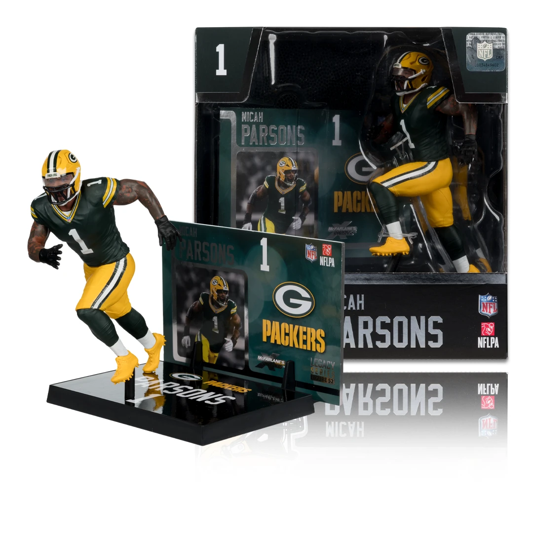 MICAH PARSONS MCFARLANE FIGURE - GREEN BAY PACKERS NFL