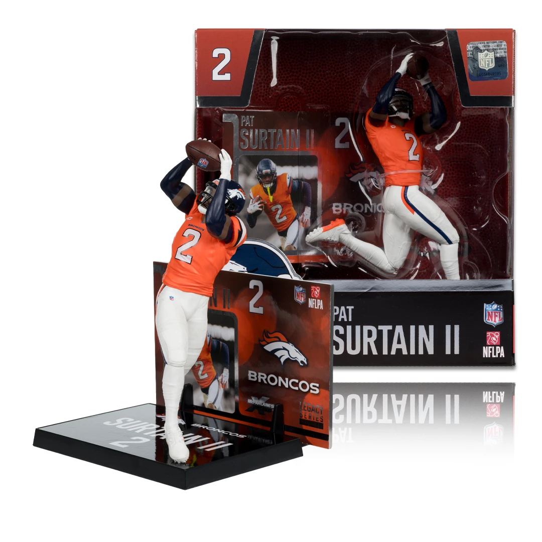 PATRICK SURTAIN III MCFARLANE FIGURE - DENVER BRONCOS NFL