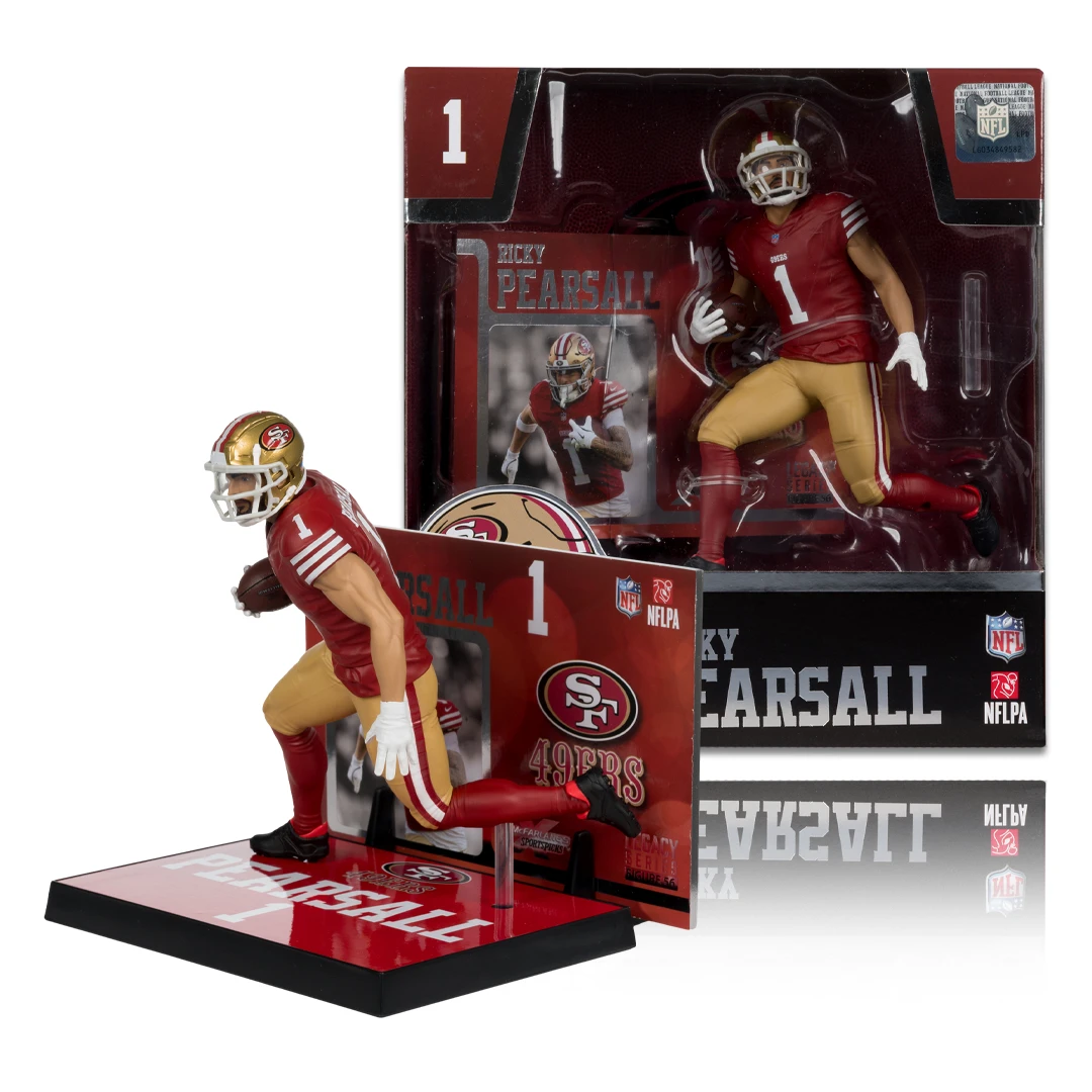 RICKY PEARSALL MCFARLANE FIGURE - SAN FRANCISCO 49ERS NFL