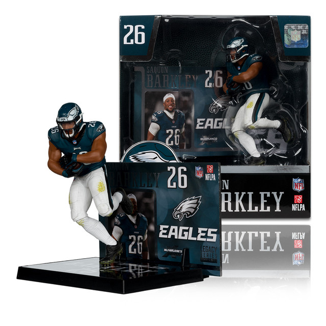 BIJAN ROBINSON - ATLANTA FALCONS - 7" NFL MCFARLANE SPORTSPICKS LEGACY POSED FIGURE BIJAN ROBINSON - ATLANTA FALCONS - 7" NFL MCFARLANE SPORTSPICKS LEGACY POSED FIGURE