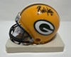 BOB JETER SIGNED PACKERS MINI HELMET - JSA