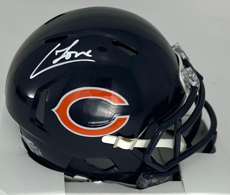 COLSTON LOVELAND SIGNED BEARS SPEED MINI HELMET - BAS