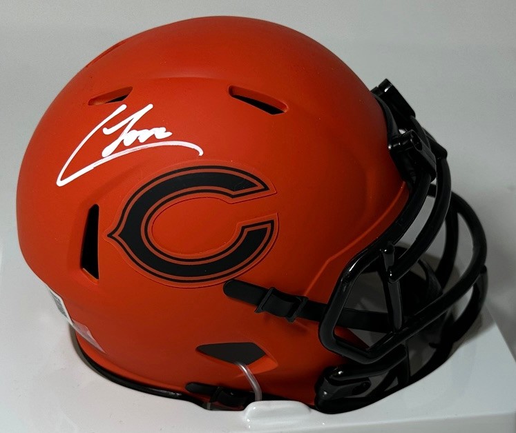 COLSTON LOVELAND SIGNED BEARS RAVE SPEED MINI HELMET - BAS