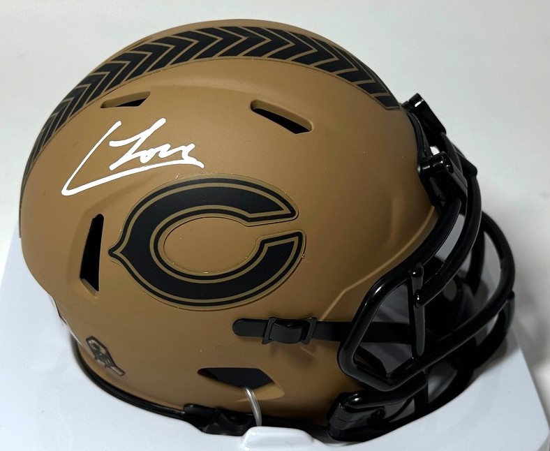COLSTON LOVELAND SIGNED BEARS 2023 SALUTE SPEED MINI HELMET - BAS