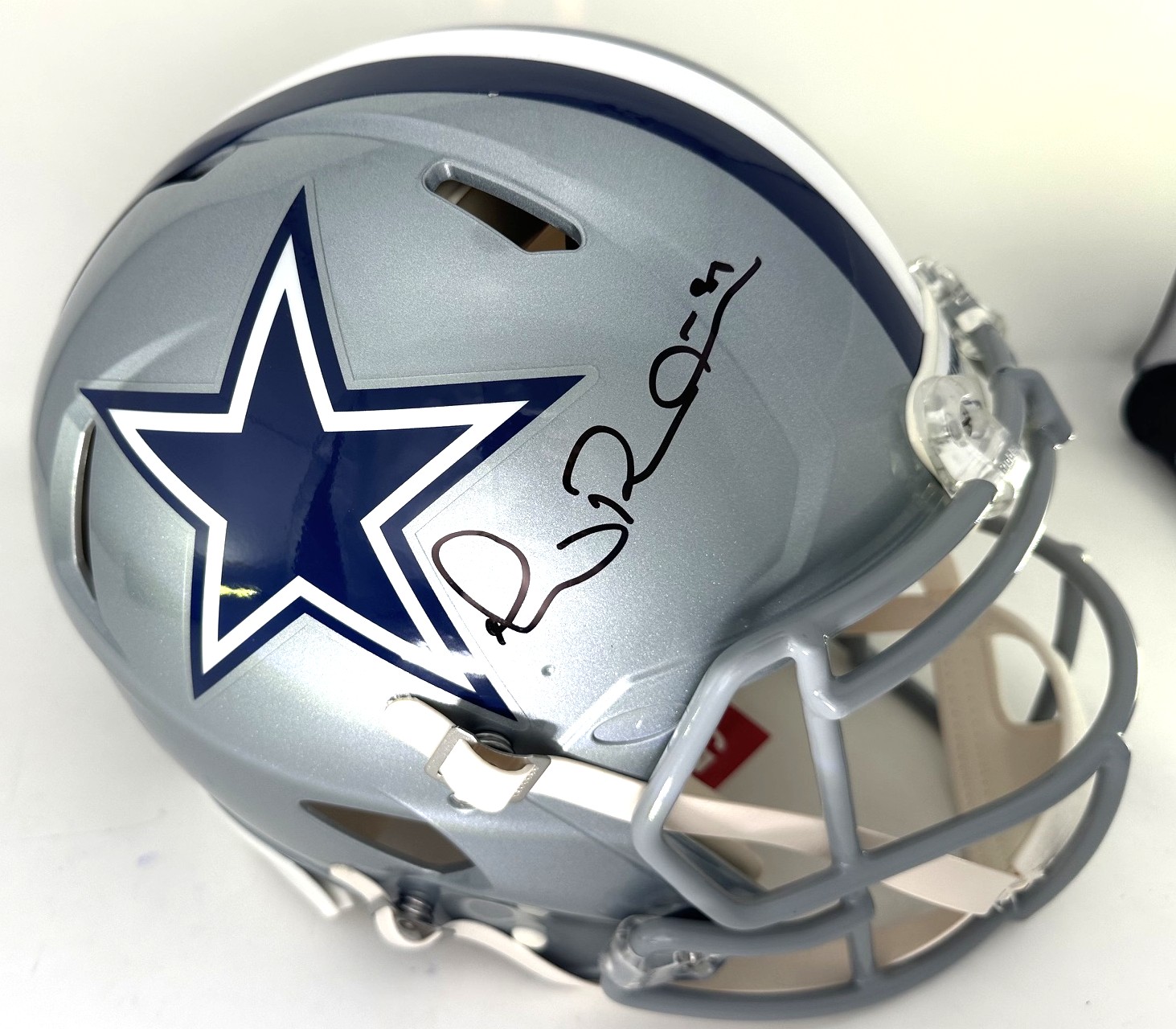 MICHAEL IRVIN SIGNED FULL SIZE COWBOYS AUTHENTIC SPEED HELMET - BAS