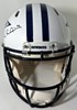 MICHAEL IRVIN SIGNED FULL SIZE COWBOYS FLAT WHITE AUTHENTIC SPEED HELMET - BAS