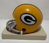 JIM RINGO (d) SIGNED PACKERS MINI HELMET W/ HOF 81 - JSA