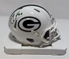 LUKAS VAN NESS SIGNED PACKERS SPEED ALT MINI HELMET - JSA