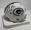 LUKAS VAN NESS SIGNED PACKERS SPEED ALT MINI HELMET - JSA