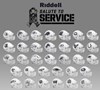 NFL 2024 SALUTE TO SERVICE III UNSIGNED SPEED MINI HELMETS - 2024 SPECIALTY MINI HELMET RUN