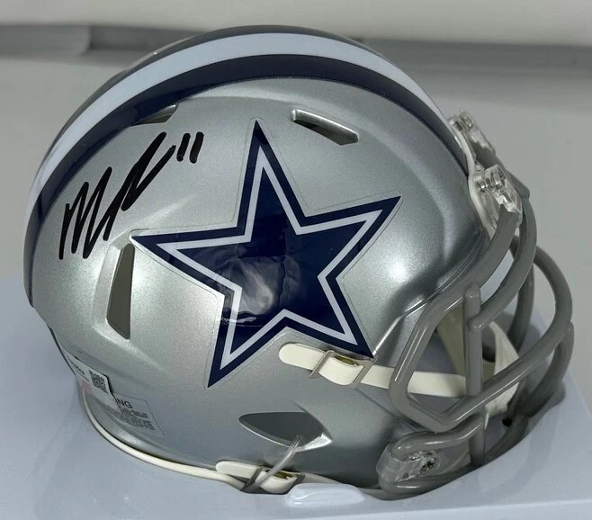 MICAH PARSONS SIGNED COWBOYS SPEED MINI HELMET - FAN