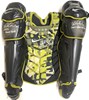 WILLIAM CONTRERAS SIGNED BREWERS 2023 ARMED FORCES GAME USED CATCHERS GEAR #14 - JSA