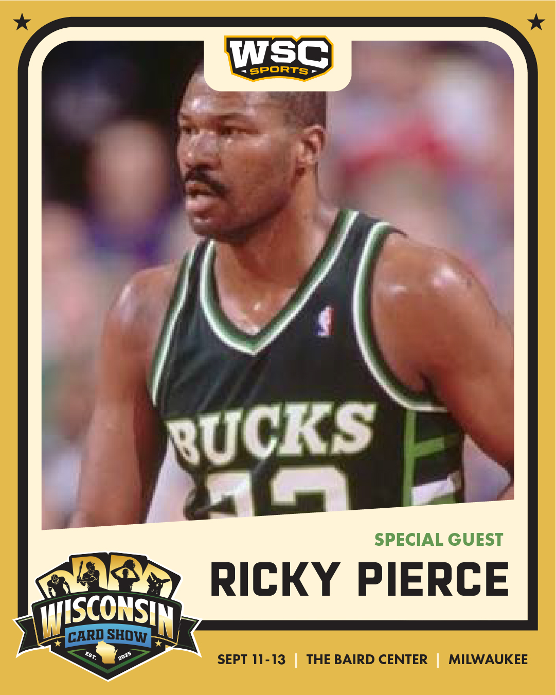 Ricky Pierce Public Autograph Signing - Time:  TBD