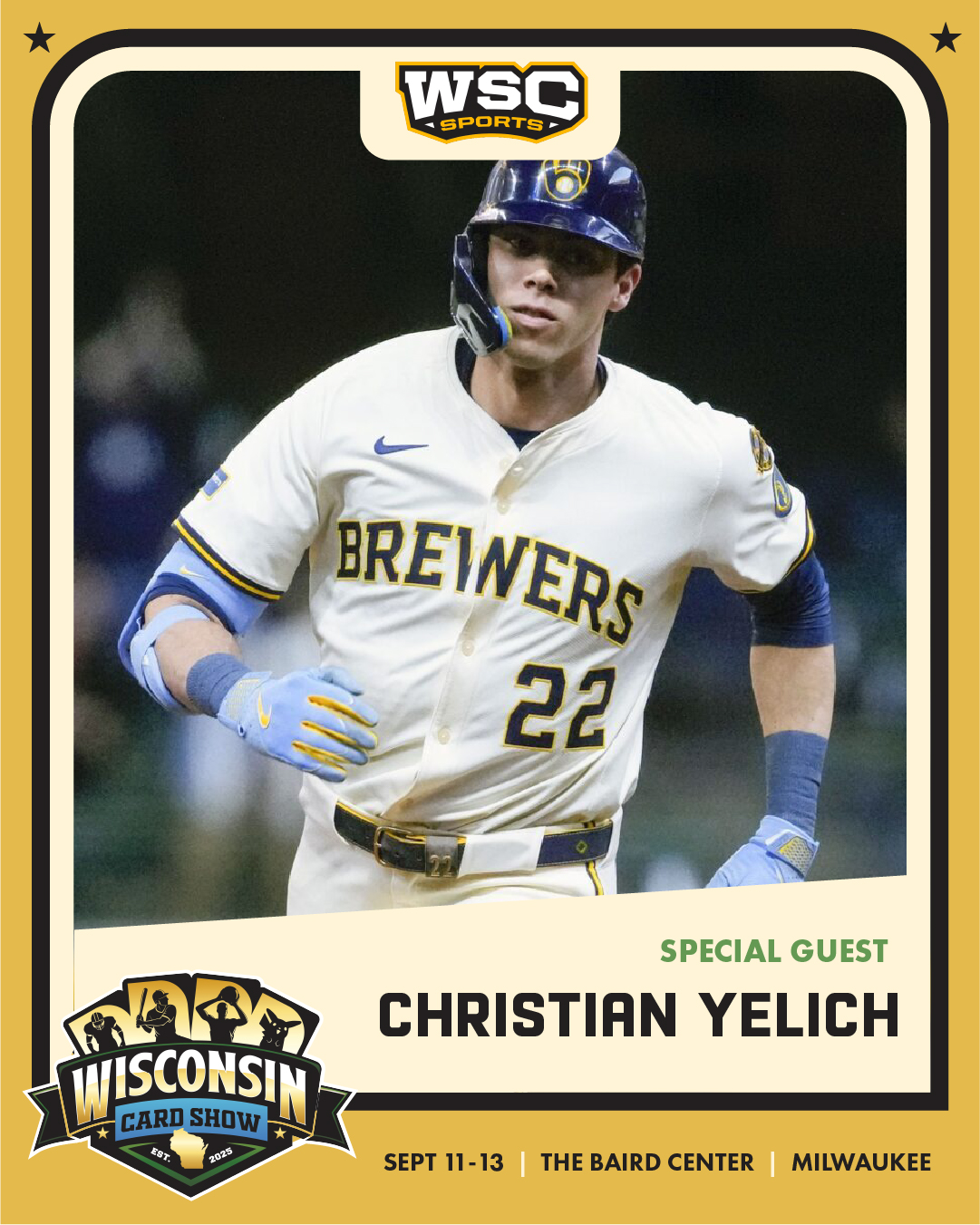 CHRISTIAN YELICH PUBLIC AUTOGRAPH SIGNING - TIME:  TBD