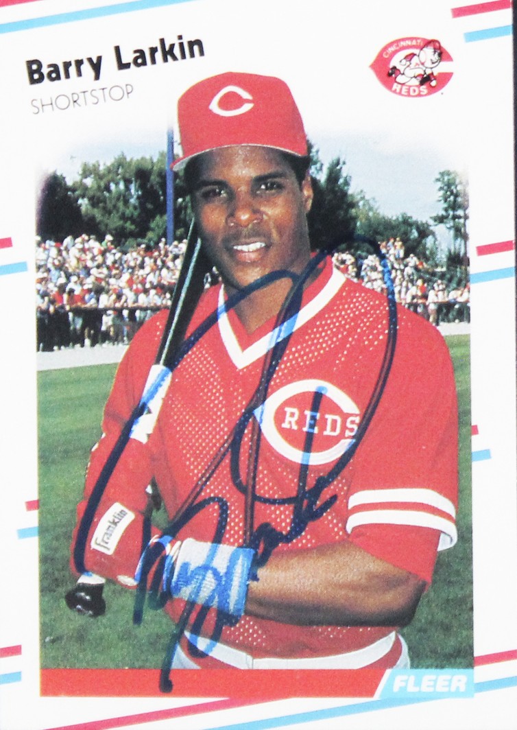 BARRY LARKIN PRIVATE AUTOGRAPH SIGNING
