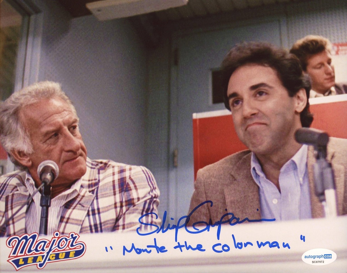 Skip Griparis "MONTE" from the movie "MAJOR LEAGUE" Public Signing