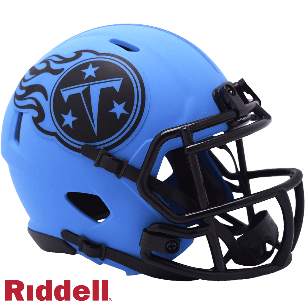 TENNESSEE TITANS UNSIGNED RIDDELL 2025 RAVE SPEED MINI HELMET