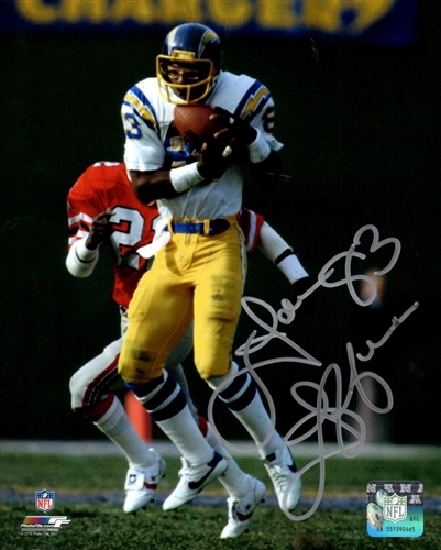 JOHN JEFFERSON SIGNED CHARGERS 16X20 PHOTO #2