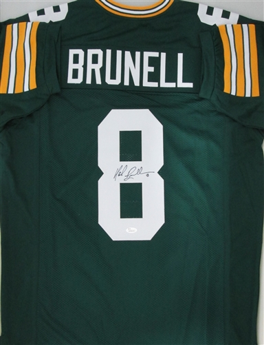 MARK BRUNELL SIGNED CUSTOM PACKERS JERSEY - JSA