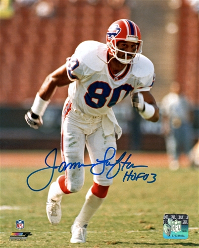 JAMES LOFTON SIGNED 8X10 BILLS PHOTO #2