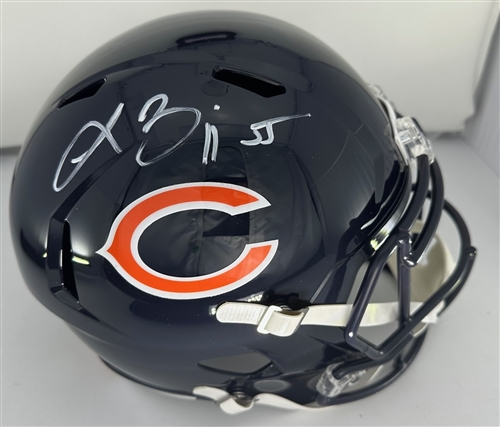 LANCE BRIGGS SIGNED BEARS FULL SIZE REPLICA SPEED HELMET - BAS