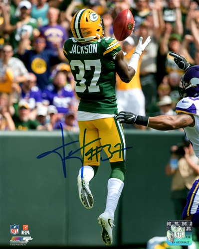 JOSH JACKSON SIGNED 8X10 PACKERS PHOTO #1