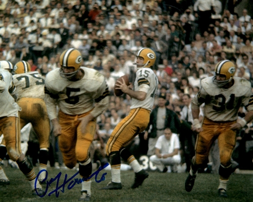 PAUL HORNUNG SIGNED 8X10 PACKERS PHOTO #4
