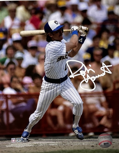 ROBIN YOUNT SIGNED BREWERS 8X10 PHOTO #14