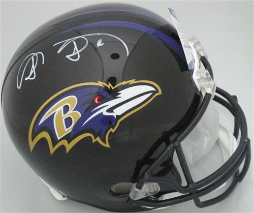 SHANNON SHARPE SIGNED FULL SIZE REPLICA RAVENS HELMET - BCA