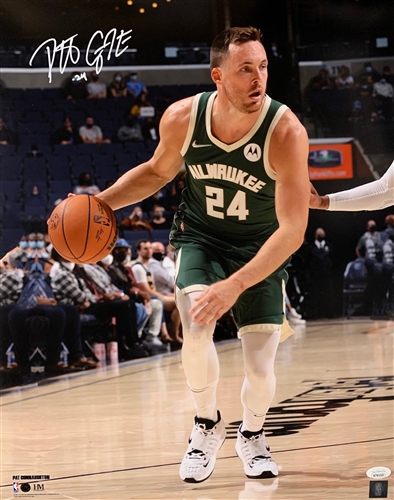 PAT CONNAUGHTON SIGNED 16x20 BUCKS PHOTO #2 - JSA
