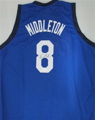 KHRIS MIDDLETON SIGNED CUSTOM REPLICA 2021 OLYMPICS JERSEY - BUCKS - JSA