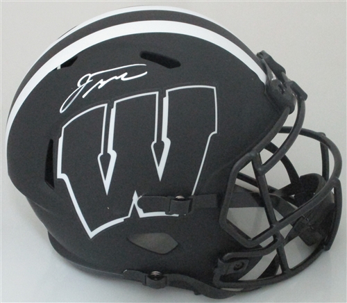JONATHAN TAYLOR SIGNED FULL SIZE WI BADGERS SPEED REPLICA ECLIPSE HELMET - FAN JONATHAN TAYLOR SIGNED FULL SIZE WI BADGERS SPEED REPLICA ECLIPSE HELMET - FAN