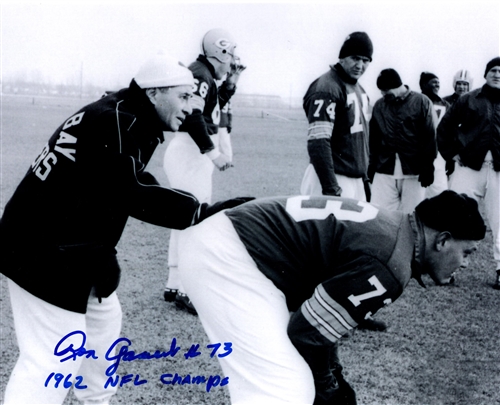 RON GASSERT SIGNED 8X10 PACKERS PHOTO #2