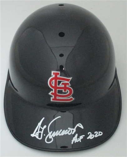 TED SIMMONS SIGNED FULL SIZE CARDINALS HELMET W/ "HOF 2020" - JSA