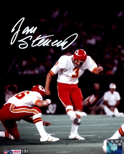 JAN STENERUD SIGNED 8X10 KC CHIEFS PHOTO #4