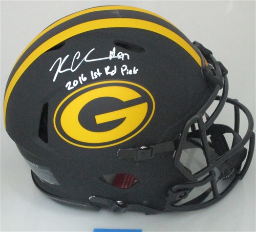 KENNY CLARK SIGNED FULL SIZE PACKERS AUTHENTIC ECLIPSE HELMET W/ 1st RND PICK - JSA KENNY CLARK SIGNED FULL SIZE PACKERS AUTHENTIC ECLIPSE HELMET W/ 1st RND PICK - JSA
