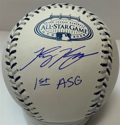 RYAN BRAUN SIGNED OFFICIAL MLB 2008 ALL STAR LOGO BASEBALL W/ 1st ASG - JSA RYAN BRAUN SIGNED OFFICIAL MLB 2008 ALL STAR LOGO BASEBALL W/ 1st ASG - JSA