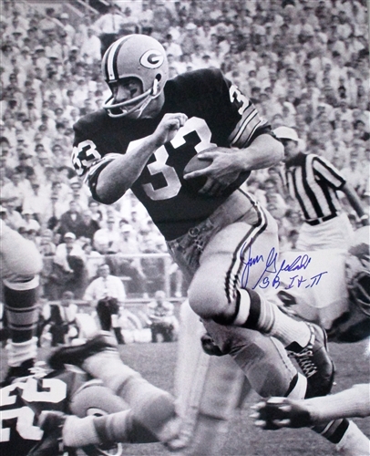 JIM GRABOWSKI SIGNED 16X20 PACKERS PHOTO #2 W/ SB I & II