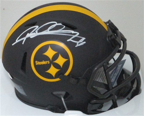 ROD WOODSON SIGNED STEELERS ECLIPSE MINI HELMET - BCA
