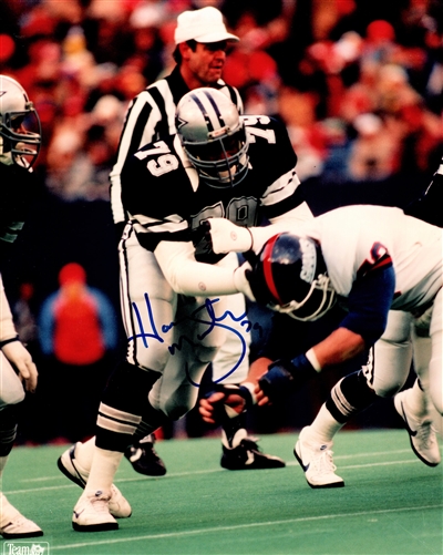 HARVEY MARTIN SIGNED 8X10 COWBOYS PHOTO #2