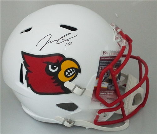 JAIRE ALEXANDER SIGNED FULL SIZE LOUISVILLE CARDINALS REPLICA HELMET - JSA JAIRE ALEXANDER SIGNED FULL SIZE LOUISVILLE CARDINALS REPLICA HELMET - JSA